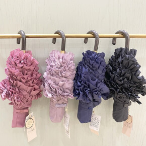 【New colour】ヒートカットフリル折りたたみ傘