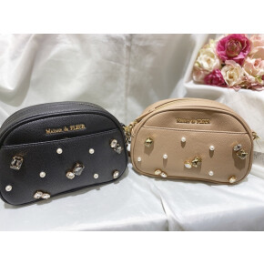 【SALE】ビジューラウンドショルダー･*:.｡.