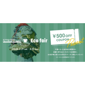 ストライプクラブエコフェア✨
