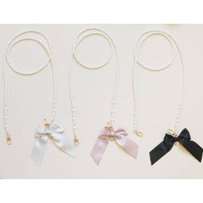 【新作】ラインストーンパールチェーン🎀
