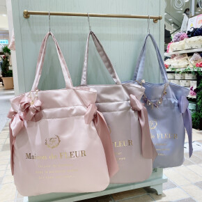 【再入荷】ダブルリボントートバック❁