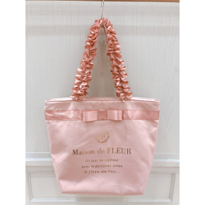 【再入荷】ブランドロゴフリルハンドルトートバッグ✨