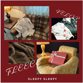 【HOLIDAY】寒い夜にうれしい、あたたか素材を贈りませんか？/SLEEPY SLEEPY