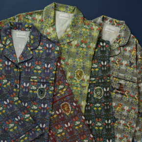 Harry Potter × une nana cool第2弾コレクション登場◆Harry Potter × une nana cool 【綿100％】開襟パジャマ