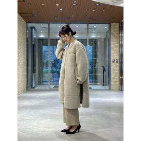 【 SHEEP FLEECE COAT 】
