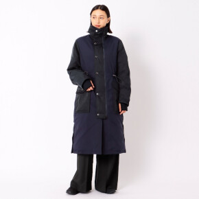 【 DOUBLE OPEN STAND COAT 】