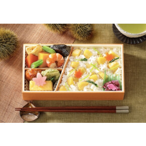 旬の味覚を楽しめるお弁当