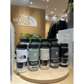 【Hydro Flask × THE NORTH FACE stainless steel bottle】