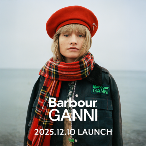 12月10日(水) Barbour×GANNI、待望のコラボレーション第4弾発売